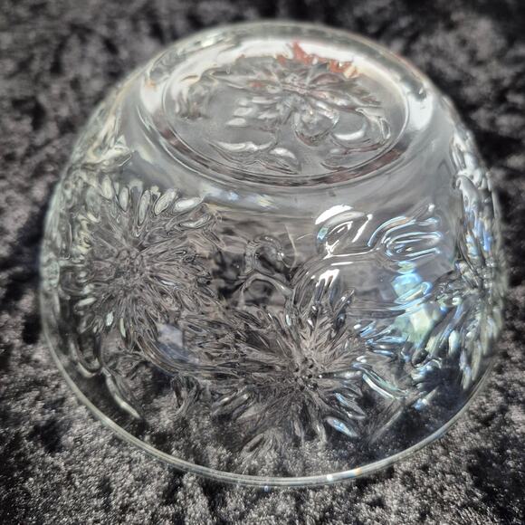 Set of 4 Princess House Fantasia 5-1/4 inch Coupe Soup Cereal Bowls Clear - Picture 4 of 7